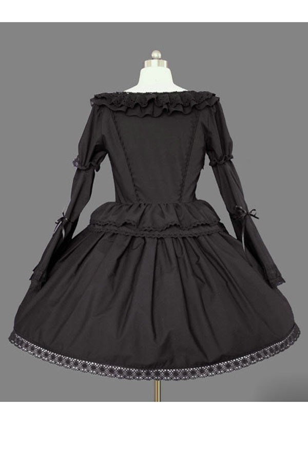 Adult Costume Lolita Black Princess Dress - Click Image to Close